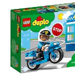 Motocicleta de politie lego duplo, Lego