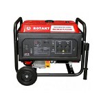Generator curent Rotakt ROGE5500 putere 5.5 kW 230V benzina pornire manuala AVR roti transport rezervor 25 L, ROTAKT