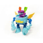 Mattel - Figurina Superbot Iron punch , SuperZings 3, Albastru