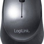Mouse LogiLink ID0160, Optic, USB-C, Wireless, 1000 DPI, 3 butoane, Negru-Grafit, LogiLink