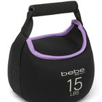 Accesorii Femei Bebe 15lbs Neoprene Kettle Ball BLACKPURPLE