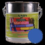 Vopsea alchidica Vady clasic, pentru lemn/metal/zidarie, interior/exterior, albastru, 3 kg, Vady