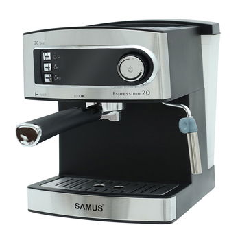 Espressor manual Samus ESPRESSIMO 1.6 L 850 W 15 Bar Dispozitiv Spumare Argintiu