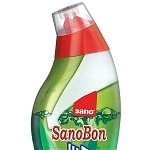 Detartrant spuma pentru WC, 700 ml, SANO Bon Liquid Double Action 2-in-1, SANO