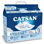 CATSAN Hygiene Plus 5 L nisip natural pentru pisici, CATSAN