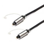 Cablu audio optic Serioux Premium, Toslink, 1.5m, negru