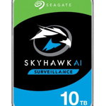 Hard Disk SEAGATE SkyHawk AI Surveillance, 10TB, 7200RPM, SATA3, 256MB, ST10000VE0008