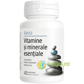 Vitamine Si Minerale Esentiale 40 cpr, ALEVIA