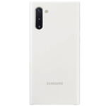Husa smartphone samsung galaxy note 10, silicon, ultrasubtire, alb