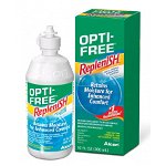 Solutie intretinere lentile de contact Opti-Free RepleniSH 300 ml + suport lentile cadou, Alcon