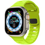 Curea Tech-Protect Iconband Line pentru Apple Watch 4/5/6/7/8/9/Se/Ultra 1/2 (42/44/45/49 mm) Lim, Tech-Protect
