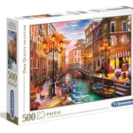 Puzzle Sunset over Venice, 500 piese