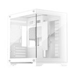 Carcasa 1stPLAYER® Gaming MV5-TP, Cube-Tower, Micro-ATX, negru
