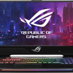 Laptop Gaming Asus ROG GL504GW-ES006 (Procesor Intel® Core™ i7-8750H (9M Cache, up to 4.10 GHz), Coffee Lake, 15.6" FHD, 16GB, 1TH SSHD @5400RPM + 256GB SSD, nVidia GeForce RTX 2070 @8GB, Negru)
