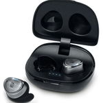 Casti Stereo Muse M-290TWS, True Wireless, Microfon (Negru/Argintiu), Muse