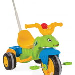 Tricicleta cu maner parental Pilsan Caterpillar