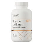 Marine Collagen + Hyaluronic Acid + Vitamina C 120 Capsule, OstroVit, OstroVit