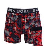 Set de boxeri si sosete rosu & albastru - Björn Borg