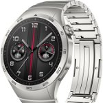 Smartwatch HUAWEI Watch GT4 46mm, GPS, Android/iOS, Stainless Steel Strap