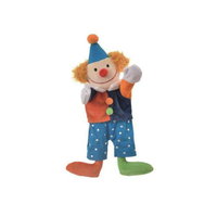 Papusa de mana clovn