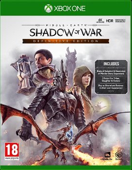 MIDDLE EARTH SHADOW OF WAR DEFINITIVE EDITION - XBOX ONE
