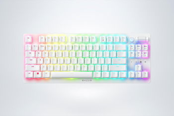Tastatură gaming Razer - DeathStalker V2 Pro Tenkeyless, Linear, albă