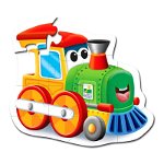 Puzzle 12 piese - Train | The Learning Journey, The Learning Journey