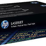 Pachet 3 tonere LaserJet HP 131A (Cyan/Magenta/Galben), HP