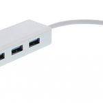 Adaptor USB-C la Gigabit Ethernet si 3x USB3.0, WELL