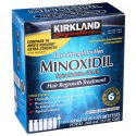 Solutie 6 Luni, Kirkland, Minoxidil, 5%, Tratament Impotriva Caderii Parului, 6x 60ml, Kirkland