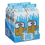 Set figurine surpriza in cutie de lapte Lost Kittens