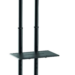Suport mobil logilink pentru 1 tv/monitor plat, maxim 70 inch, 40 kg, negru