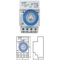 Ceas programator analogic, zilnic, SINA DIN MECANIC+MEM.ALION, Comtec