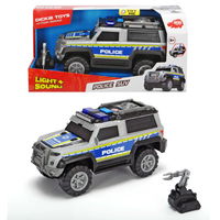 Cars SUV Police silver, 30 cm, Dickie