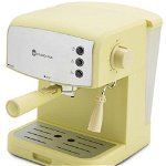 Espressor manual Studio Casa Retro 90ye, Dispozitiv cappuccino, 15 Bar, 850 W (Galben)