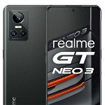 Telefon mobil Realme GT NEO 3, Dual Sim, 12GB RAM, 256GB, 5G, Asphalt Black