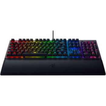 Tastatura Gaming mecanica RAZER BlackWidow V3, Green Switch, US, negru