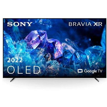 LED Smart TV OLED XR-77A80K Seria A80K 195cm gri-negru 4K UHD HDR