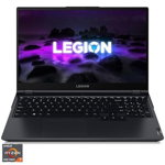 Laptop Gaming Lenovo Legion 5 15ACH6 cu procesor AMD Ryzen™ 7 5800H pana la 4.40 GHz, 15.6", Full HD, IPS, 16GB, 512GB SSD, NVIDIA GeForce RTX 3050 4GB, No OS, Phantom Blue, 3y on-site Premium Care