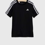 adidas tricou copii U TR-ES 3S culoarea negru, cu imprimeu, adidas