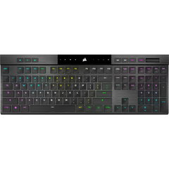 Tastatura Wireless Gaming Corsair Mecanica Ultra-Subtire, CHERRY MX Ultra Low Profile, RGB Led, Negru, CH-913A01U-NA Tastatura Wireless Gaming Corsair Mecanica Ultra-Subtire, CHERRY MX Ultra Low Profile, RGB Led, Negru, CH-913A01U-NA