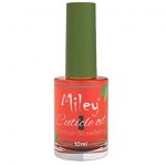 Ulei cuticule cu pensula, Miley, aroma Crimson Strawberry, 10 ml, NailsFirst