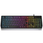 Tastatura gaming Genesis NKG-1528, Rhod 300, iluminata RGB, cu cablu, EN layout, Genesis
