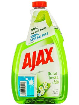 Ajax Solutie curatat geamuri rezerva 750 ml Spring Flower, Ajax