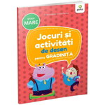 Jocuri si activitati de desen , grupa mare, Editura Gama, 4-5 ani +, Editura Gama