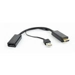 Adaptor Gembird 1x HDMI Male - 1x DisplayPort Female