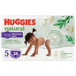 Scutece chilotel Huggies Natural Pants 5, 12-17 kg, 38 buc
