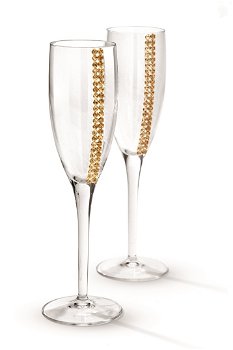 Regina Champagne Glasses by Chinelli, 
