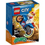 Lego City Motocicleta De Cascadorie-racheta 60298, LEGO