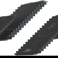 Baterie Wireless Magnetica, XO-PR231, 10.000mAh, Incarcare PD20W cu Port Type-C, Negru Engros, 